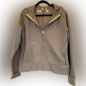 Mountain Hardware Zip Front Sweatshirt Womens size XL